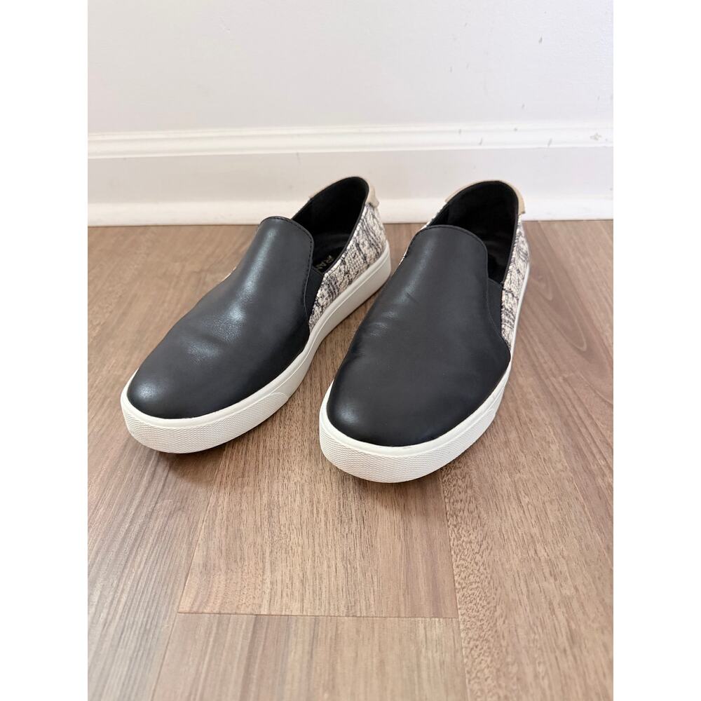 Cole Haan GrandPrø Spectator Slip-On Black Snakeskin Sneakers-Size 8